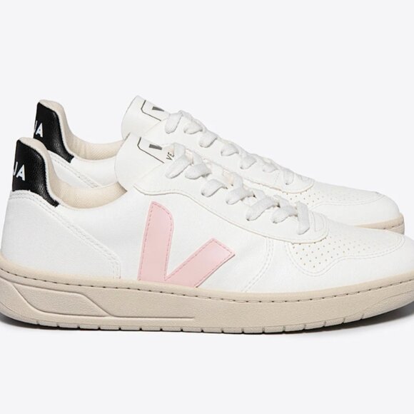 Veja Shoes - Veja V-10 CWL Pink and Black